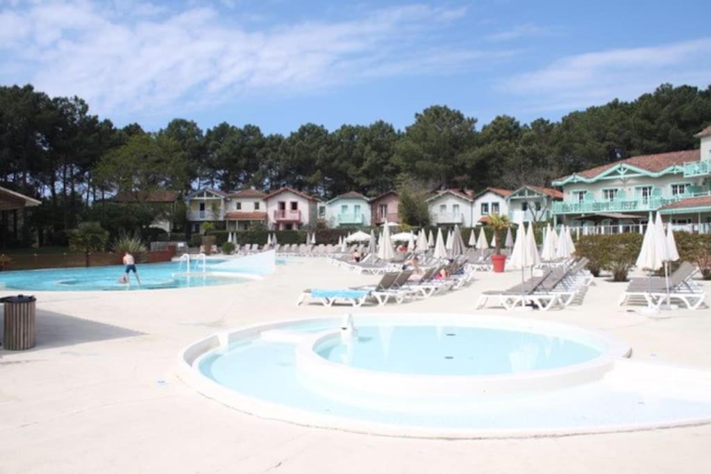 Appart' Dans Les Pins, Ocean, Lac, Piscine Lacanau Luaran gambar